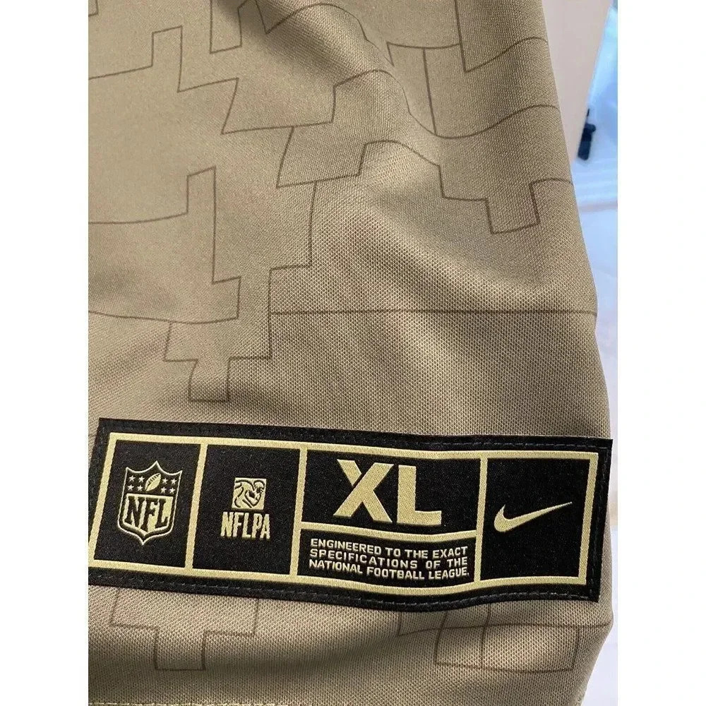 Nike NFL Cam Newton NE Patriots Salute to Service Jersey Men's X Large - Sewn - Picture 7 of 12